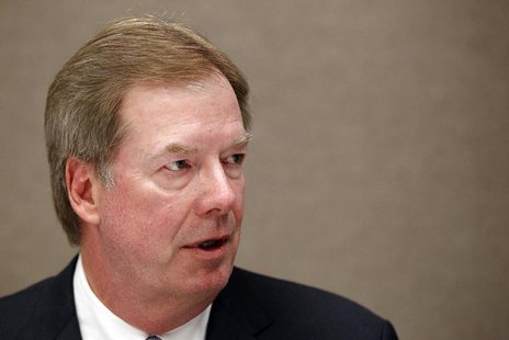 United States Olympic Committee chairman Larry Probst (L) speaks after signing an agreement with the IOC during the SportAccord convention a United States Olympic Committee chairman Larry Probst (L) speaks after signing an agreement with the IOC during the SportAccord convention a