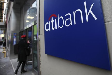 A woman walks into a Citibank branch in New York January 17, 2012. REUTERS/Shannon Stapleton A woman walks into a Citibank branch in New York January 17, 2012. REUTERS/Shannon Stapleton