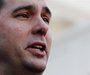 National Governors Association (NGA) Executive Committee member Wisconsin Governor Scott Walker speaks after meeting with U.S. President Bar