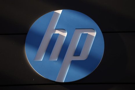 A Hewlett-Packard logo is seen at the company's Executive Briefing Center in Palo Alto, California January 16, 2013. REUTERS/Stephen Lam A Hewlett-Packard logo is seen at the company's Executive Briefing Center in Palo Alto, California January 16, 2013. REUTERS/Stephen Lam