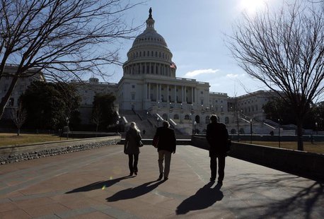 People walk toward the U.S. Capitol in Washington March 4, 2013. REUTERS/Kevin Lamarque People walk toward the U.S. Capitol in Washington March 4, 2013. REUTERS/Kevin Lamarque