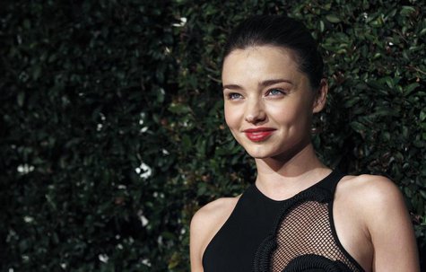 Model Miranda Kerr poses as she arrives for the world premiere of the video "My Valentine" directed by Paul McCartney in West Hollywood, Cal Model Miranda Kerr poses as she arrives for the world premiere of the video "My Valentine" directed by Paul McCartney in West Hollywood, Cal