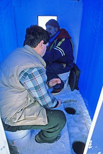 ice fishing ice fishing