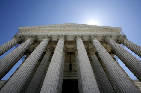 The Supreme Court building seen in Washington May 20, 2009. REUTERS/Molly Riley The Supreme Court building seen in Washington May 20, 2009. REUTERS/Molly Riley