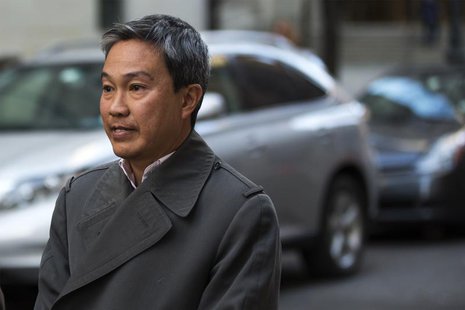 Tai Nguyen, president of Insight Research LLC, departs the Manhattan Federal Courthouse after a sentencing hearing regarding his pleading gu Tai Nguyen, president of Insight Research LLC, departs the Manhattan Federal Courthouse after a sentencing hearing regarding his pleading gu