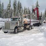 Log truck
Log truck