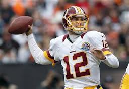 Kirk Cousins, back-up QB for Washington Redskins Kirk Cousins, back-up QB for Washington Redskins
