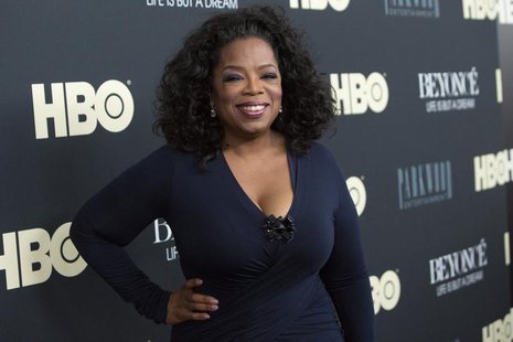 Television personality Oprah Winfrey attends HBO's New York premiere of the documentary "Beyonce - Life is But a Dream" in New York February Television personality Oprah Winfrey attends HBO's New York premiere of the documentary "Beyonce - Life is But a Dream" in New York February