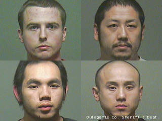 Clockwise from upper left: Alexander R. Volkman, Jimmy Vue, Kao Xiong, Dallas P. Xiong. Clockwise from upper left: Alexander R. Volkman, Jimmy Vue, Kao Xiong, Dallas P. Xiong.