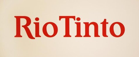 A Rio Tinto logo is displayed on the front of a wall panel during a news conference in Sydney November 29, 2012. REUTERS/Tim Wimborne A Rio Tinto logo is displayed on the front of a wall panel during a news conference in Sydney November 29, 2012. REUTERS/Tim Wimborne