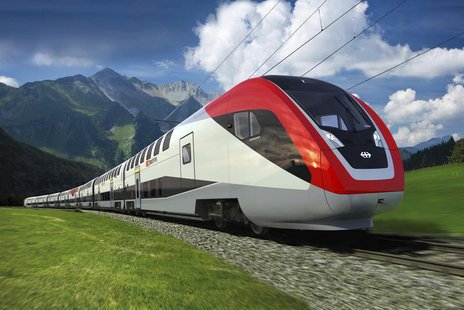 A picture from an animation of the new train from Canada's Bombardier Inc in this undated handout photo. REUTERS/Bombardier/SBB/Handout A picture from an animation of the new train from Canada's Bombardier Inc in this undated handout photo. REUTERS/Bombardier/SBB/Handout