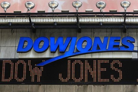 The Dow Jones financial electronic ticker is seen at Times Square in New York July 17, 2012. REUTERS/Shannon Stapleton The Dow Jones financial electronic ticker is seen at Times Square in New York July 17, 2012. REUTERS/Shannon Stapleton