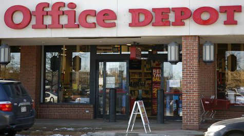 An Office Depot store is pictured in Boulder, Colorado December 10, 2008. REUTERS/Rick Wilking An Office Depot store is pictured in Boulder, Colorado December 10, 2008. REUTERS/Rick Wilking