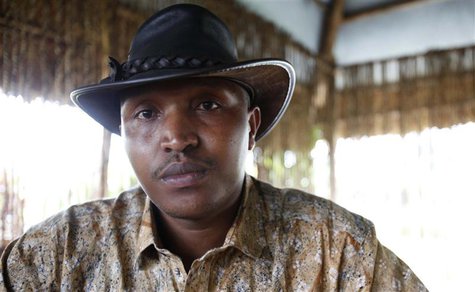 Indicted war criminal Bosco Ntaganda poses for a photograph during an interview with Reuters in Goma, Democratic Republic of Congo, October Indicted war criminal Bosco Ntaganda poses for a photograph during an interview with Reuters in Goma, Democratic Republic of Congo, October
