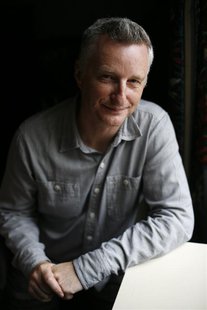 Musician Billy Bragg poses inside his hotel room in New York in this file photograph dated October 16, 2008. REUTERS/Shannon Stapleton/files Musician Billy Bragg poses inside his hotel room in New York in this file photograph dated October 16, 2008. REUTERS/Shannon Stapleton/files