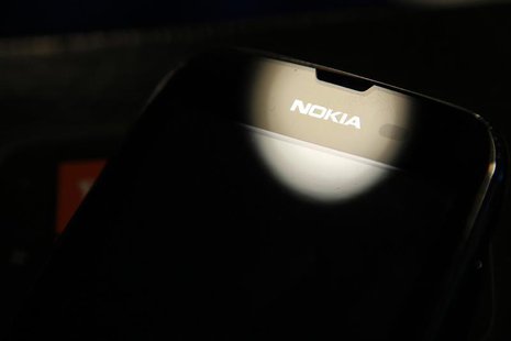 A Nokia smartphone is seen in this photo illustration taken in Bucharest January 24, 2013. REUTERS/Bogdan Cristel A Nokia smartphone is seen in this photo illustration taken in Bucharest January 24, 2013. REUTERS/Bogdan Cristel