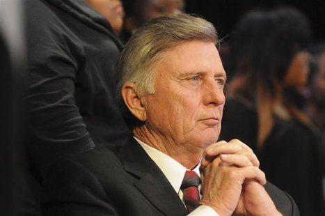 Arkansas governor Mike Beebe looks on during a Martin Luther King Jr. service in Little Rock, Arkansas in this January 15, 2013 Governor's o Arkansas governor Mike Beebe looks on during a Martin Luther King Jr. service in Little Rock, Arkansas in this January 15, 2013 Governor's o