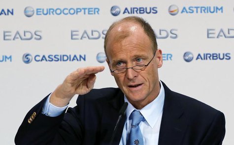 EADS Chief Executive Officer Tom Enders addresses the annual news conference in Berlin February 27, 2013. REUTERS/Fabrizio Bensch EADS Chief Executive Officer Tom Enders addresses the annual news conference in Berlin February 27, 2013. REUTERS/Fabrizio Bensch