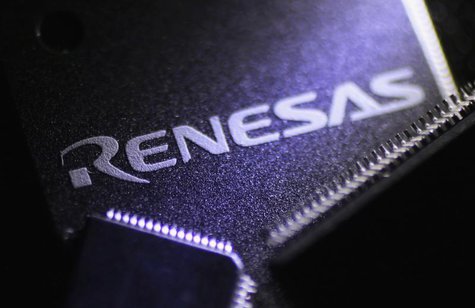 Renesas Electronics Corp's chips are pictured at the company's office in Tokyo October 23, 2012. REUTERS/Yuriko Nakao Renesas Electronics Corp's chips are pictured at the company's office in Tokyo October 23, 2012. REUTERS/Yuriko Nakao