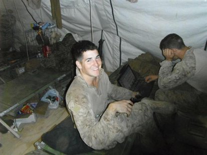Lance Cpl. David P. Fenn II, 20, of Polk City, Florida is pictured in this undated handout photo courtesy of U.S. Marines. Fenn was killed i Lance Cpl. David P. Fenn II, 20, of Polk City, Florida is pictured in this undated handout photo courtesy of U.S. Marines. Fenn was killed i