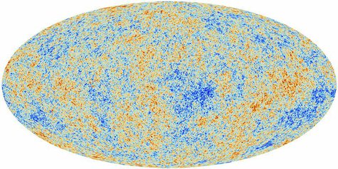 An image of the anisotropies of the Cosmic microwave background (CMB) as observed by Planck is seen in this handout released March 21, 2013 An image of the anisotropies of the Cosmic microwave background (CMB) as observed by Planck is seen in this handout released March 21, 2013