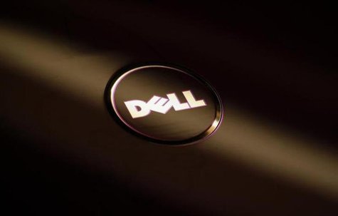 A company logo of Dell is seen on the cover of its laptop at a Dell outlet in Hong Kong October October 21, 2009. REUTERS/Bobby Yip A company logo of Dell is seen on the cover of its laptop at a Dell outlet in Hong Kong October October 21, 2009. REUTERS/Bobby Yip