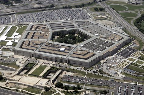 An aerial view of the Pentagon building in Washington, June 15, 2005. REUTERS/Jason Reed An aerial view of the Pentagon building in Washington, June 15, 2005. REUTERS/Jason Reed