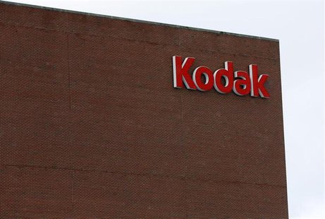 The Kodak logo is seen at the now mostly unused Kodak factory in Rochester, New York, January 1, 2013. REUTERS/Carlo Allegri The Kodak logo is seen at the now mostly unused Kodak factory in Rochester, New York, January 1, 2013. REUTERS/Carlo Allegri