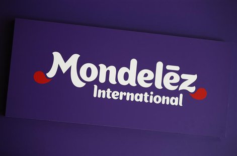 The logo of Mondelez International is pictured at the company's building in Zurich November 14, 2012. REUTERS/Michael Buholzer The logo of Mondelez International is pictured at the company's building in Zurich November 14, 2012. REUTERS/Michael Buholzer