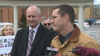 Todd and Troy Merryfield talk about their settlement with the Green Bay Catholic Diocese, Friday, March 22, 2013. (courtesy of FOX 11). Todd and Troy Merryfield talk about their settlement with the Green Bay Catholic Diocese, Friday, March 22, 2013. (courtesy of FOX 11).
