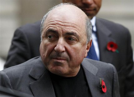 Russian oligarch Boris Berezovsky arrives at a division of the High Court in central London in this November 3, 2011 file photo. REUTERS/And Russian oligarch Boris Berezovsky arrives at a division of the High Court in central London in this November 3, 2011 file photo. REUTERS/And