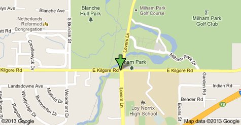 Kilgore and Lovers Lane is a very busy intersection during the week, transporting students to the nearby high school and workers between Kalamazoo and Portage.. Kilgore and Lovers Lane is a very busy intersection during the week, transporting students to the nearby high school and workers between Kalamazoo and Portage..