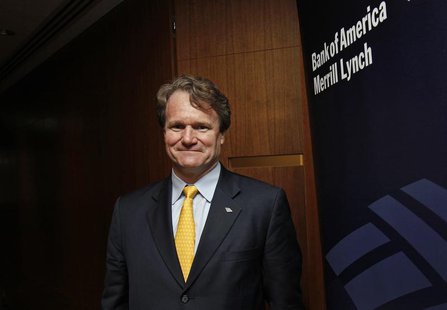 Bank of America Chief Executive Brian Moynihan poses during an interview in Hong Kong March 8, 2013. REUTERS/Bobby Yip Bank of America Chief Executive Brian Moynihan poses during an interview in Hong Kong March 8, 2013. REUTERS/Bobby Yip