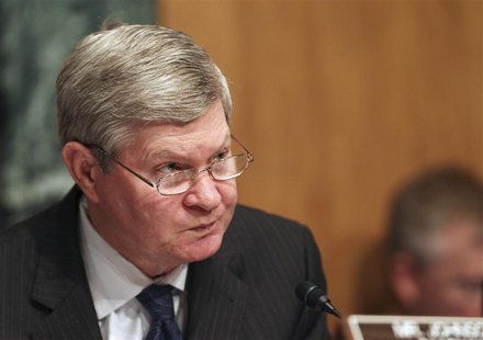 Senator Tim Johnson (D-SD) chairs the Senate Banking, Housing and Urban Affairs Committee on the collapse of MF Global in Washington April 2 Senator Tim Johnson (D-SD) chairs the Senate Banking, Housing and Urban Affairs Committee on the collapse of MF Global in Washington April 2