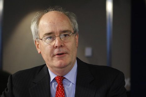 Robert Pickel, CEO of the trade group the International Swaps and Derivatives Association, speaks during an interview with Reuters in New Yo Robert Pickel, CEO of the trade group the International Swaps and Derivatives Association, speaks during an interview with Reuters in New Yo
