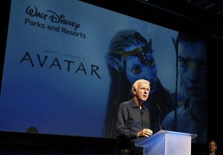 Director James Cameron announce a long-term agreement which will bring "Avatar" themed lands to Disney parks with the the first at Walt Disn Director James Cameron announce a long-term agreement which will bring "Avatar" themed lands to Disney parks with the the first at Walt Disn