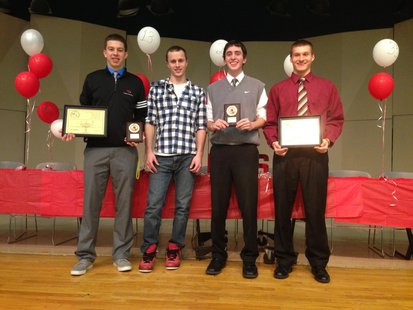 L-R: Jordan Eddy, Clark Borden, Nick Waterbury, Grant Maurer
L-R: Jordan Eddy, Clark Borden, Nick Waterbury, Grant Maurer