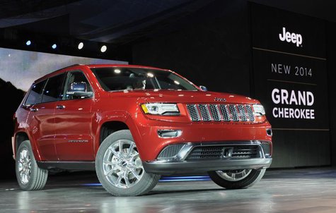 The 2014 Jeep Grand Cherokee is introduced at the North American International Auto Show in Detroit, Michigan January 14, 2013. REUTERS/Jame The 2014 Jeep Grand Cherokee is introduced at the North American International Auto Show in Detroit, Michigan January 14, 2013. REUTERS/Jame
