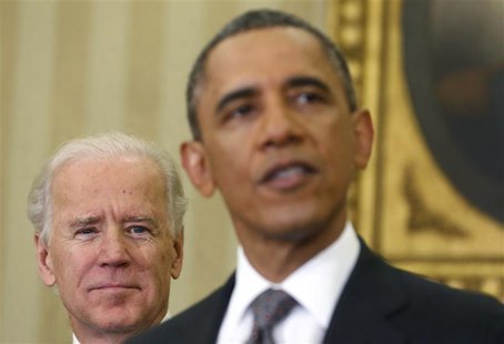 U.S. Vice President Joe Biden listens to U.S. President Barack Obama (R) talk in the Oval Office of the White House in Washington, March 27, U.S. Vice President Joe Biden listens to U.S. President Barack Obama (R) talk in the Oval Office of the White House in Washington, March 27,