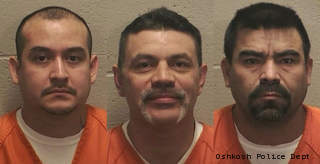 From left to right: Ubaldo Adame,Fernando Sandoval, and Rodolfo Reyes-Olivas From left to right: Ubaldo Adame,Fernando Sandoval, and Rodolfo Reyes-Olivas