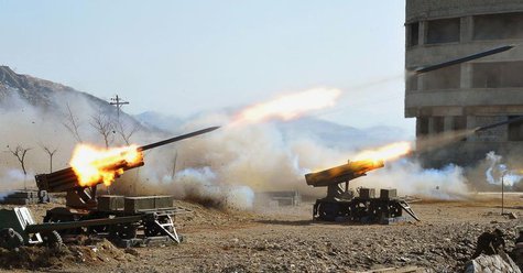 North Korean soldiers attend military training in an undisclosed location in this picture released by the North's official KCNA news agency North Korean soldiers attend military training in an undisclosed location in this picture released by the North's official KCNA news agency