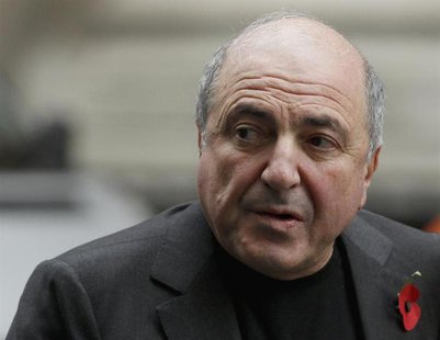 Russian oligarch Boris Berezovsky arrives at a division of the High Court in central London November 7, 2011. REUTERS/Andrew Winning Russian oligarch Boris Berezovsky arrives at a division of the High Court in central London November 7, 2011. REUTERS/Andrew Winning