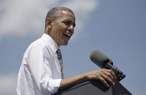 U.S. President Barack Obama delivers remarks on infrastructure investment at PortMiami in Miami, Florida, March 29, 2013. REUTERS/Jonathan E U.S. President Barack Obama delivers remarks on infrastructure investment at PortMiami in Miami, Florida, March 29, 2013. REUTERS/Jonathan E