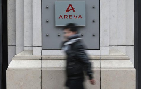 A man walks past French nuclear reactor maker Areva headquarters in Paris, February 28, 2013. REUTERS/Christian Hartmann A man walks past French nuclear reactor maker Areva headquarters in Paris, February 28, 2013. REUTERS/Christian Hartmann