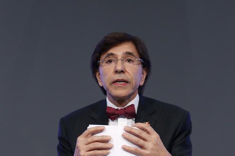 Belgium's Prime Minister Elio Di Rupo addresses a news conference after a budgetary control meeting in Brussels March 30, 2013. REUTERS/Fran Belgium's Prime Minister Elio Di Rupo addresses a news conference after a budgetary control meeting in Brussels March 30, 2013. REUTERS/Fran