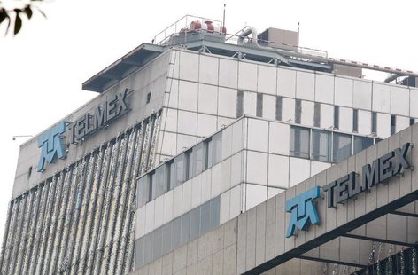 View of the headquarters of Mexican telephone company Telmex in Mexico City January 7, 2010. REUTERS/Daniel Aguilar View of the headquarters of Mexican telephone company Telmex in Mexico City January 7, 2010. REUTERS/Daniel Aguilar
