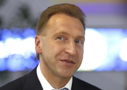 First Deputy Prime Minister Igor Shuvalov takes part in the St. Petersburg International Economic Forum in St. Petersburg, June 22, 2012. RE First Deputy Prime Minister Igor Shuvalov takes part in the St. Petersburg International Economic Forum in St. Petersburg, June 22, 2012. RE