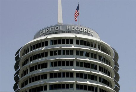 The Capitol Records building is pictured in Hollywood, California in this file photo taken June 11, 2008. In a major lawsuit testing the leg The Capitol Records building is pictured in Hollywood, California in this file photo taken June 11, 2008. In a major lawsuit testing the leg