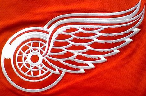 Red Wings logo. Red Wings logo.