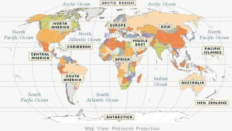 World map World map